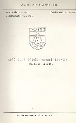 Speciální programovací jazyky