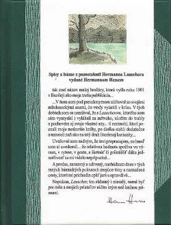 Spisy a básne z pozostalosti Hermanna Lauschera vydané Hermannom Hessem