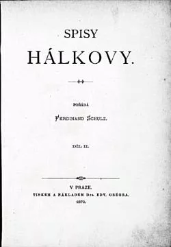 Spisy Hálkovy. Díl II.