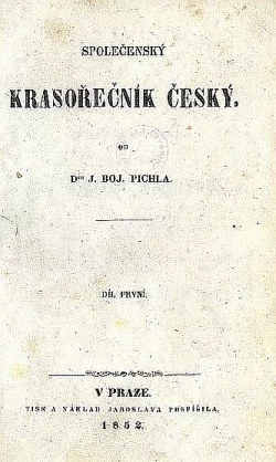Společenský krasořečnik český I.