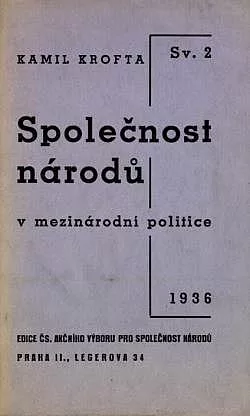 Společnost národů v mezinárodní politice