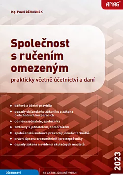 Společnost s ručením omezeným – prakticky včetně účetnictví a daní