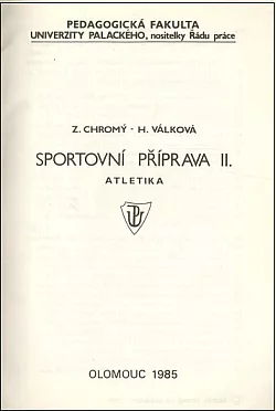 Sportovní příprava II. Atletika