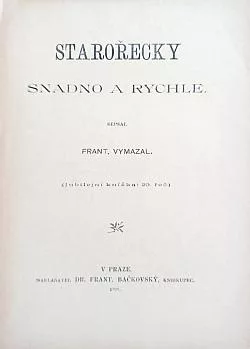 Starořecky snadno a rychle