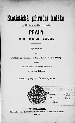 Statistická příruční knížka král. hlav. města Prahy za rok 1876