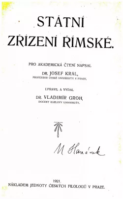 Státní zřízení římské