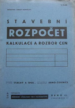 Stavební rozpočet I.