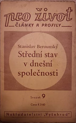 Střední stav v dnešní společnosti