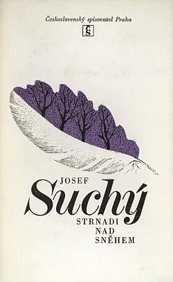 Strnadi nad sněhem