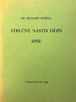 Stručný nástin dějin Spiše