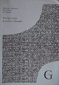 Studijní texty k sociální filosofii