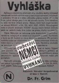 Sudetští Němci: etnická čistka a vyhnání