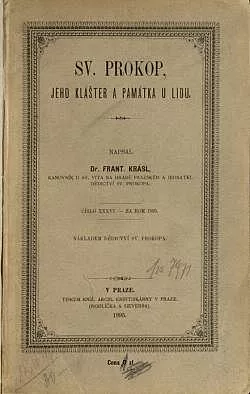 Sv. Prokop, jeho klášter a památka u lidu