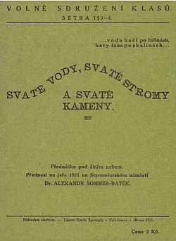 Svaté vody, svaté stromy a svaté kameny