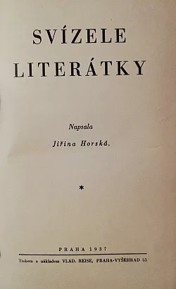 Svízele literátky