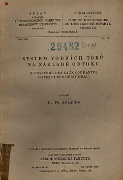 Systém vodních toků na základě odtoku