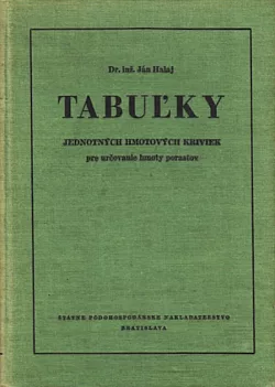 Tabuľky jednotných hmotových kriviek pre určovanie hmoty porastov