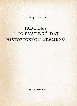 Tabulky k převádění dat historických pramenů