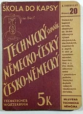 Technický slovník německo-český, česko-německý
