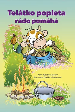 Telátko popleta rádo pomáhá
