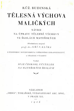 Tělesná výchova maličkých