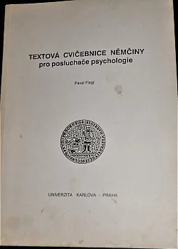 Textová cvičebnice němčiny pro posluchače psychologie