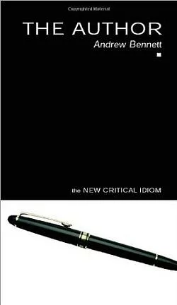 The Author: The New Critical Idiom