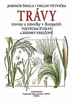 Trávy, traviny a trávníky v ilustracích Vojtěcha Štolfy a Zdenky Krejčové
