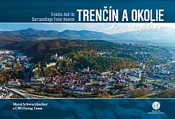 Trenčín a okolie z neba
