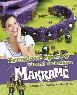 Trendové šperky vázané technikou makramé - náušnice *