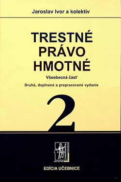 Trestné právo hmotné – 2. zväzok