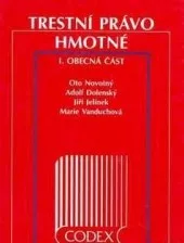 Trestní právo hmotné 1. Obecná část