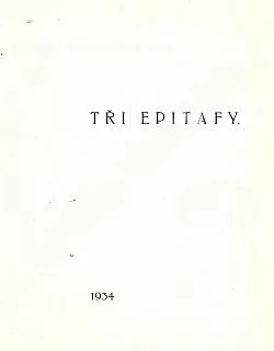 Tři epitafy