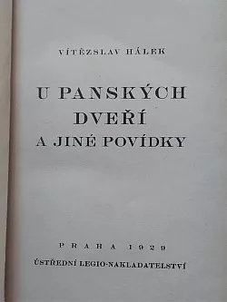 U panských dveří a jiné povídky