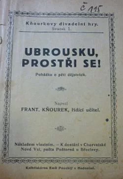 Ubrousku, prostři se!