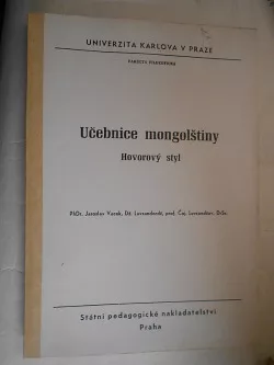 Učebnice mongolštiny: hovorový styl