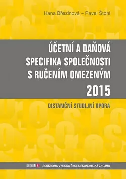 Účetní a daňová specifika společnosti s ručením omezeným 2015