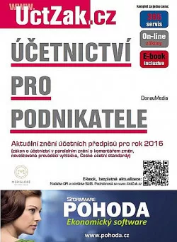 Účetnictví pro podnikatele 2016