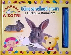 Učíme sa veľkosti a tvary s Luckou a Brumkom