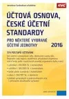 Účtová osnova, České účetní standardy pro některé vybrané účetní jednotky 2016 – 374 postupů účtování