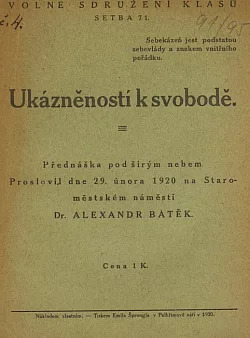Ukázněností ke svobodě