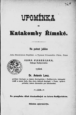 Upomínka na katakomby římské