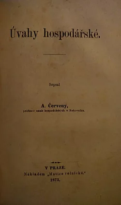 Úvahy hospodářské