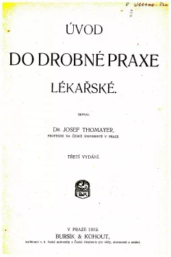 Úvod do drobné praxe lékařské