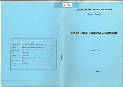 Úvod do muzejní konzervace a restaurování