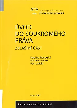 Úvod do soukromého práva: Zvláštní část