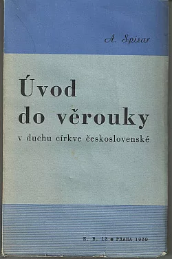 Úvod do věrouky v duchu církve československé