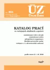 ÚZ č. 801 - Katalog prací ve veřejných službách a správě