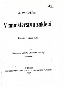 V ministerstvu zakletá
