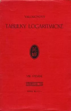 Valouchovy Tabulky logaritmické